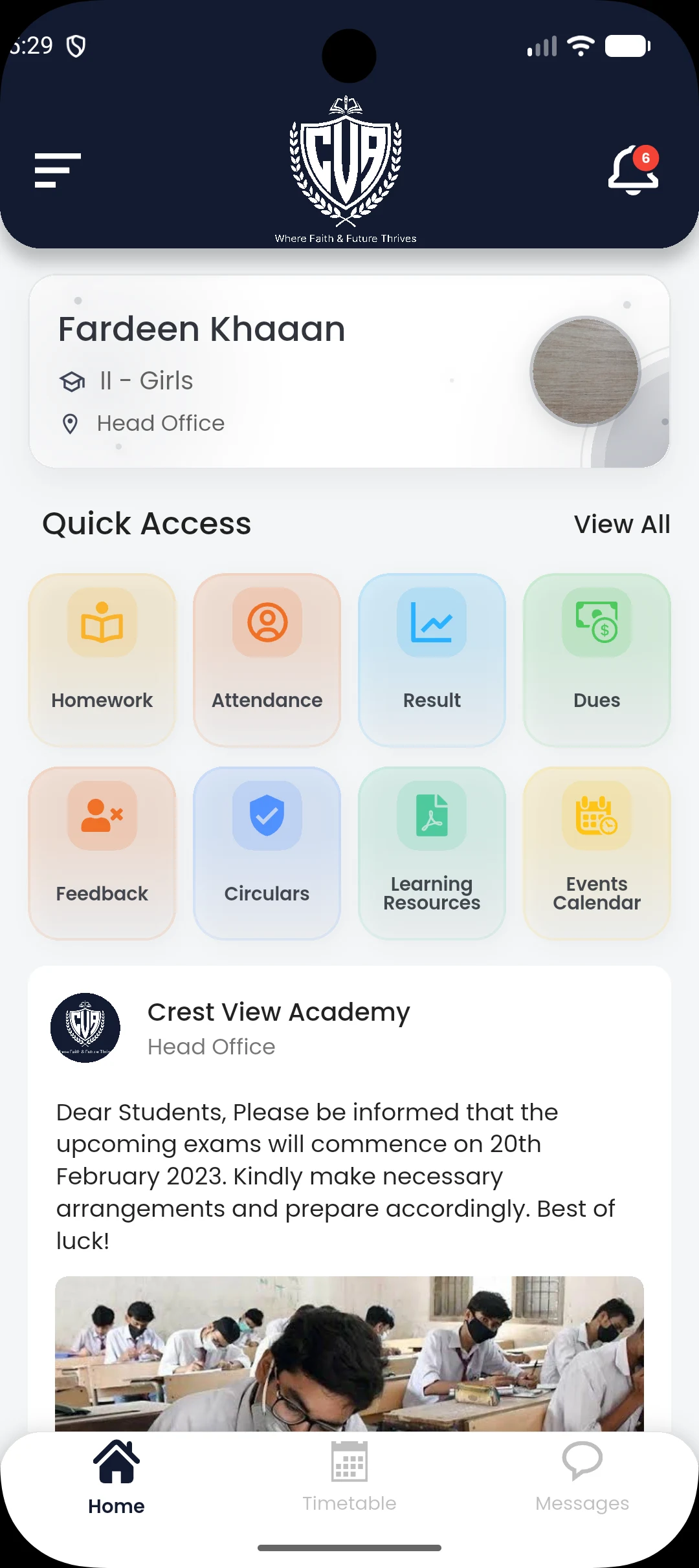 Crest View Academy screenshot